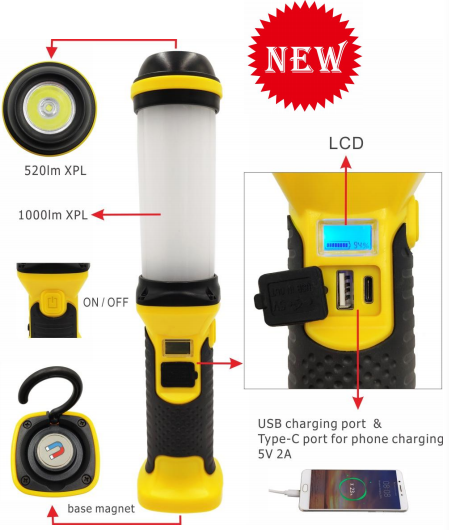 Rechargeable Work Light